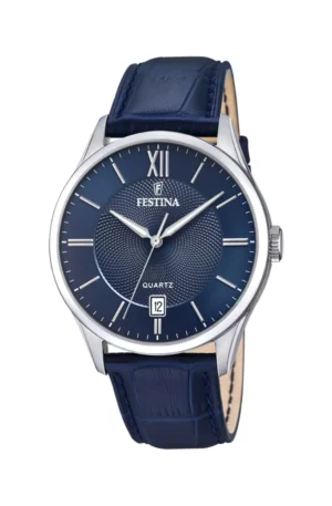 Reloj Festina Pulso AZUL Cuero