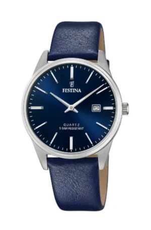 Reloj Festina Cuero AZUL
