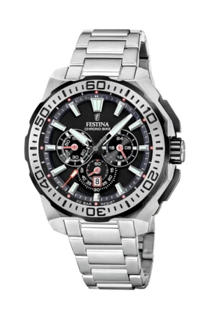 Reloj Festina Plateado Caballero